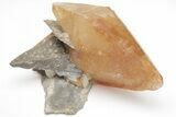 Giant, Twinned Calcite Crystal - Elmwood Mine #209749-1